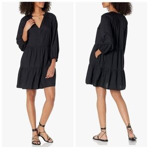 Elegant Black Mini Dress